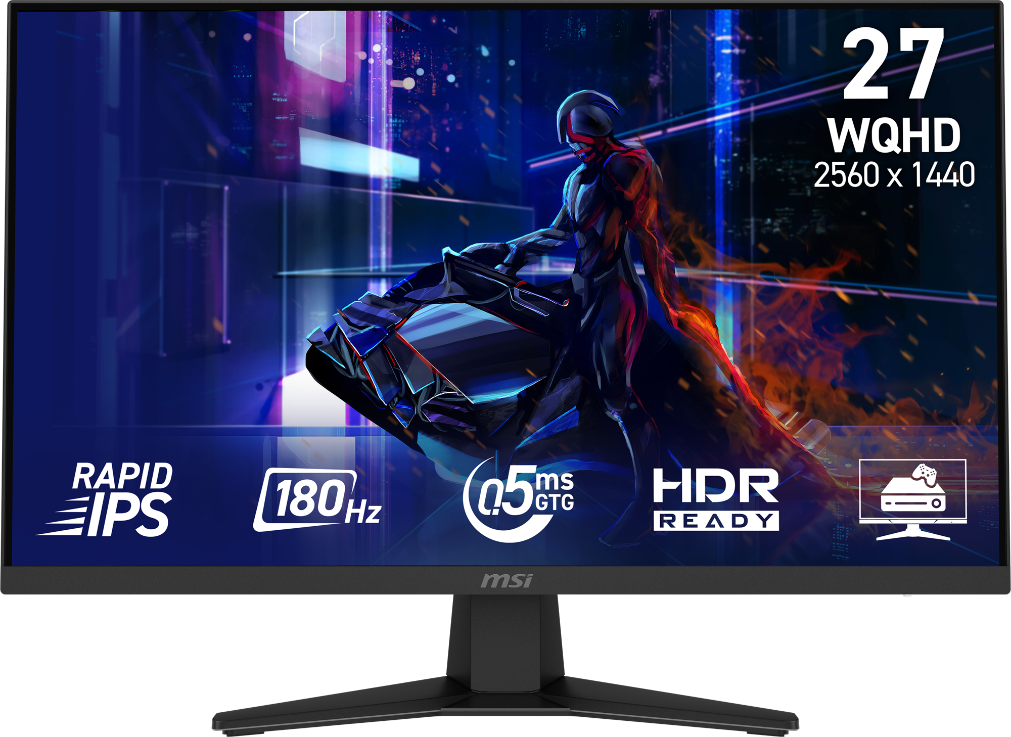 MSI MAG 274QF WQHD 180Hz ゲーミングモニター MSI MAG 274CQF 27